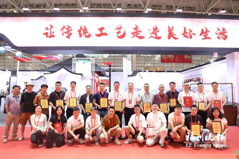 福州工美成本届博览会“大赢家”