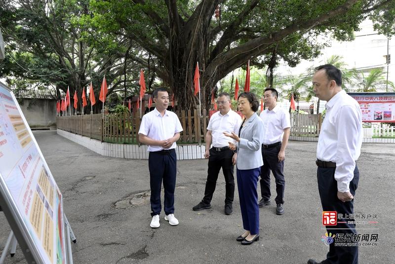 郭宁宁赴仓山区调研督导群众身边不正之风和腐败问题集中整治工作并接待群众来访
