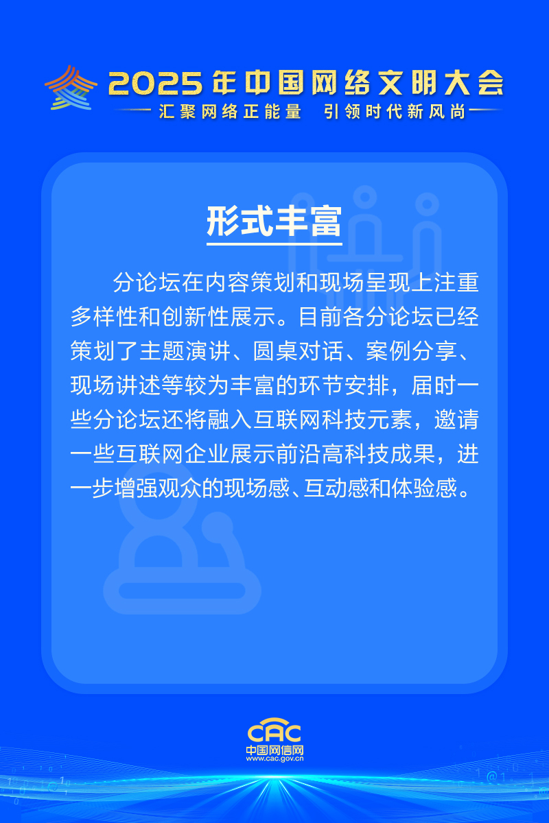 精彩剧透｜解锁2025年中国网络文明大会分论坛特色亮点