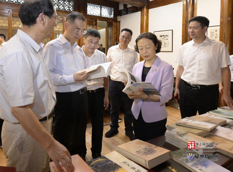 郭宁宁吴贤德调研闽都文化保护传承有关工作