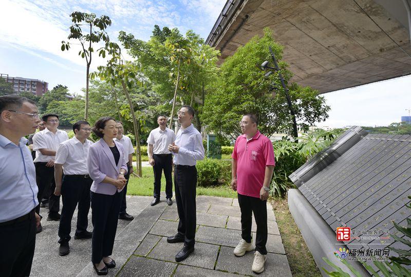郭宁宁吴贤德调研闽都文化保护传承有关工作