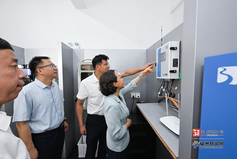 郭宁宁赴仓山闽侯开展“护河爱水、清洁家园”活动