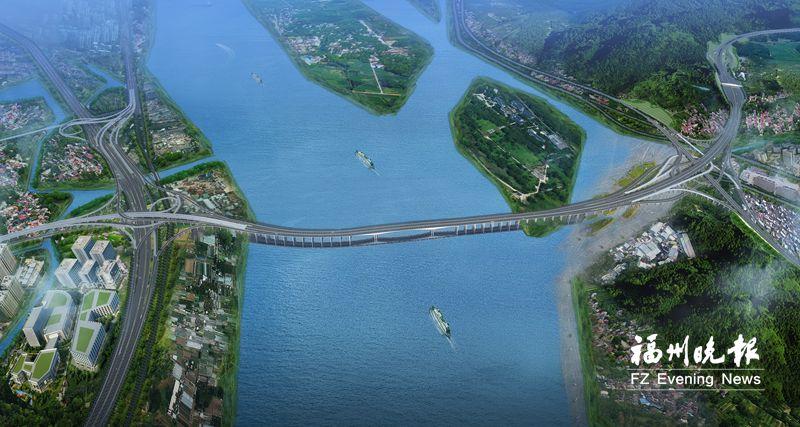 福州再打造一座跨乌龙江大桥 将串联仓山闽侯