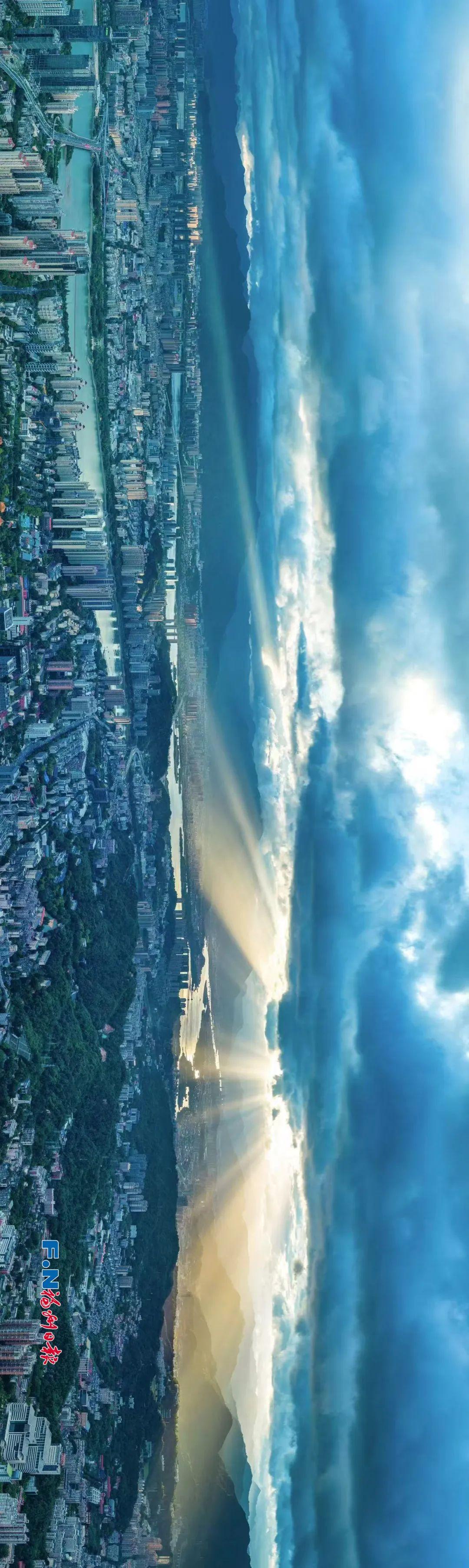 台风前！福州上空现奇观，刷屏朋友圈！