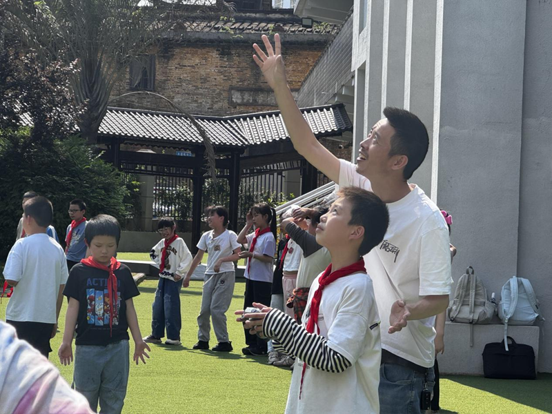 仓山镇开展“党建+N”智汇校园系列活动