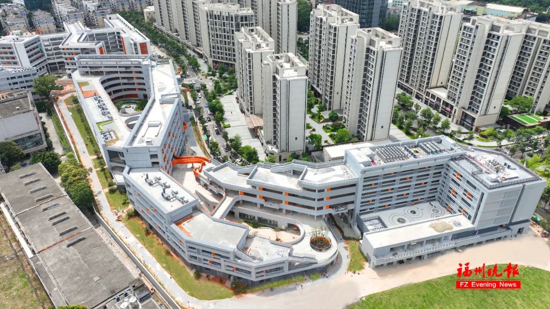 高大上！福州延安中学新校区亮相，今秋投用！