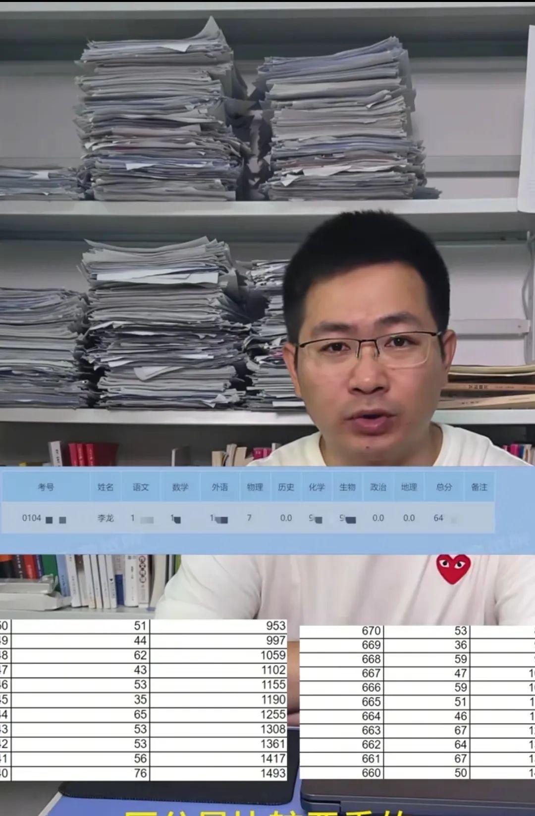 35岁再考清华男子高考分数超640