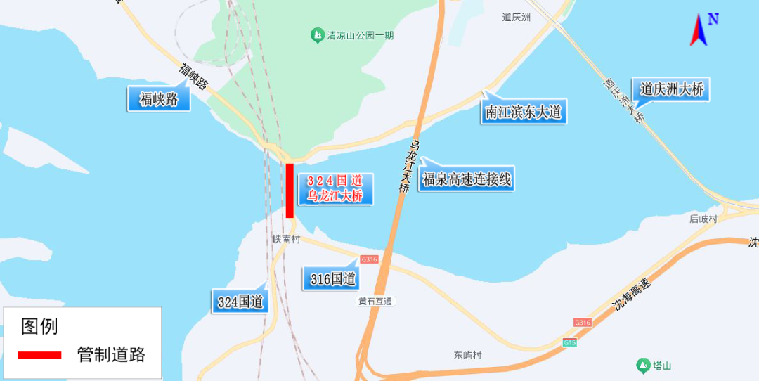 明后两天，福州这座跨江大桥将实施交通管制！