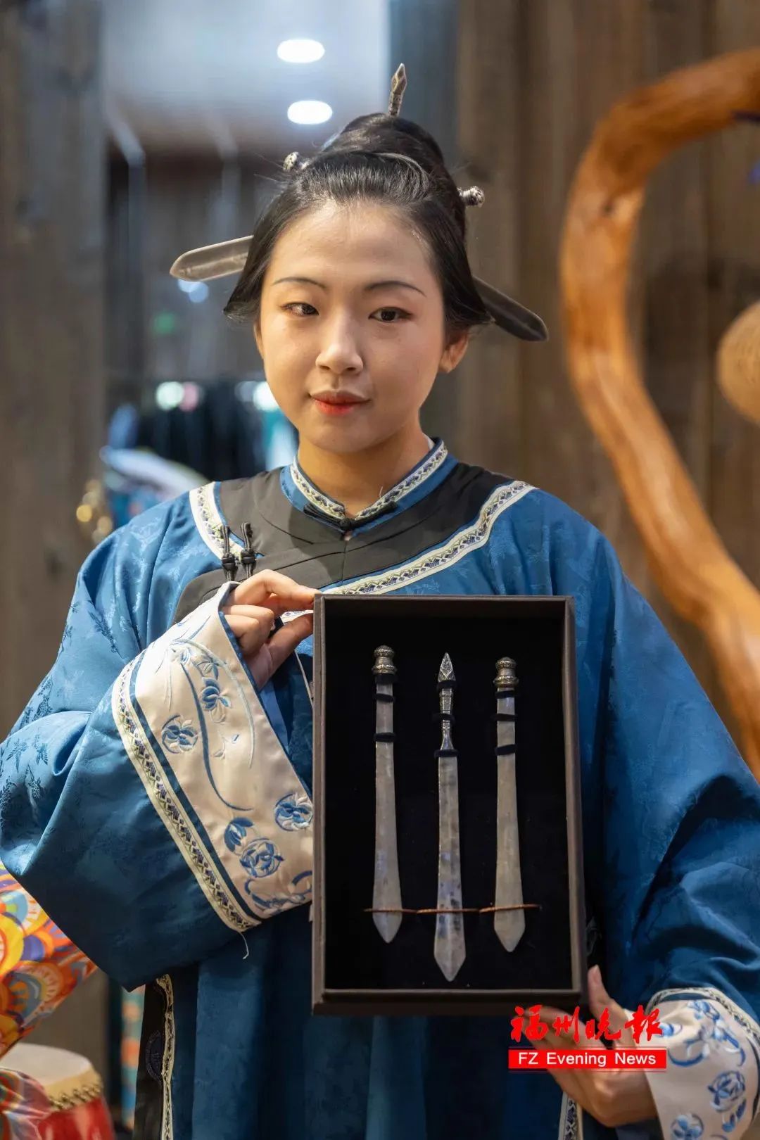 来福州 上头三条簪