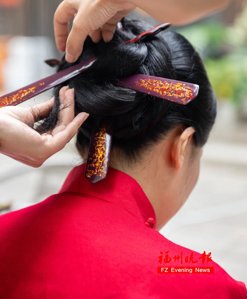 来福州 上头三条簪