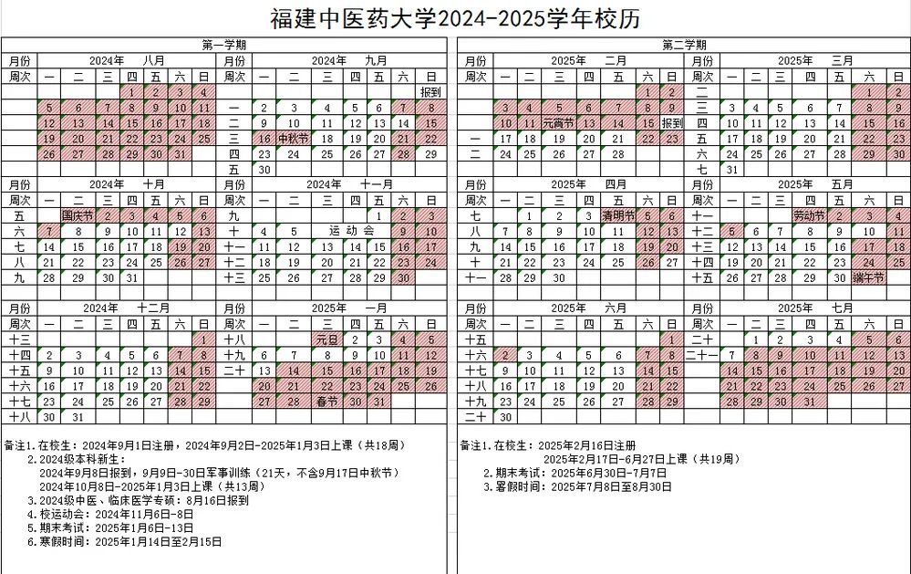 福州高校放假通知来了！