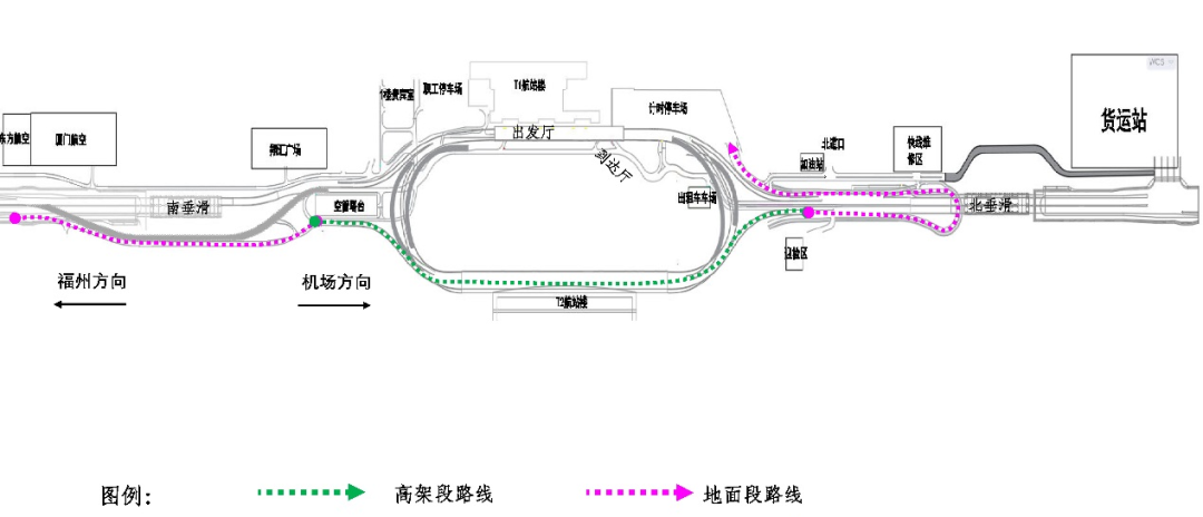今天16时，福州长乐国际机场二期高架桥正式投用