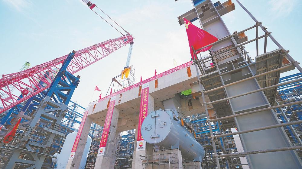 中国自主研制！中沙古雷乙烯项目装上了“心脏”