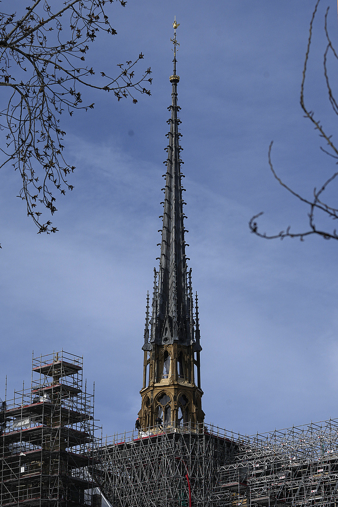 火灾6年后 巴黎圣母院尖塔将首次对游客重新开放