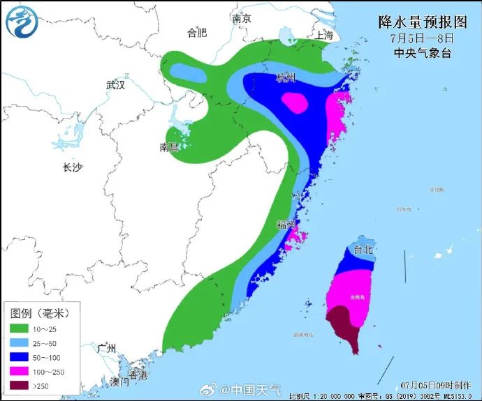 警惕！台风“丹娜丝”或登陆闽浙沿海！福建发布台风警报！