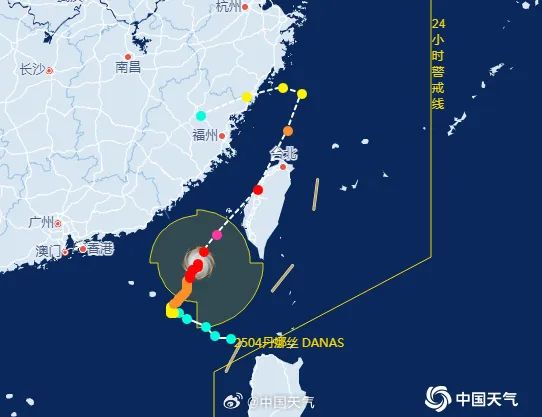 今夜起！台风“丹娜丝”影响福州！福建多个景点关闭！