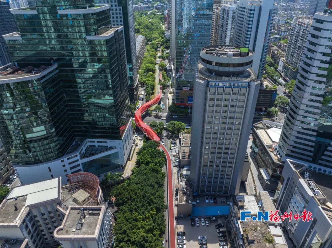 即将开放！福州市中心新增一条“空中步道”