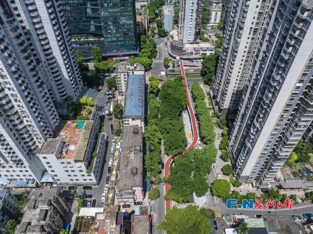 即将开放！福州市中心新增一条“空中步道”