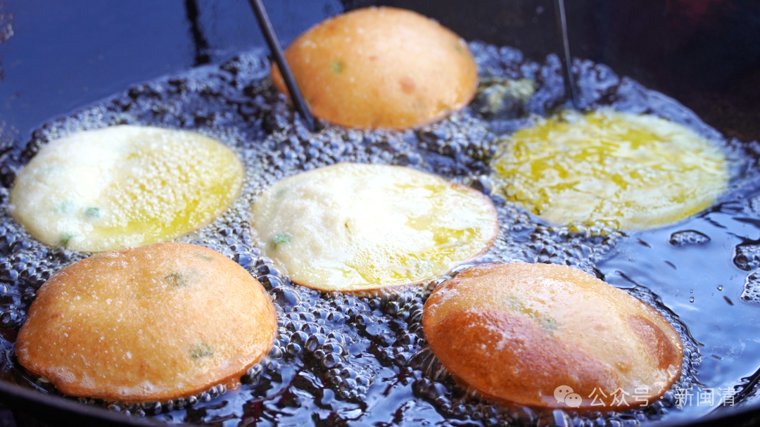 茶油炸油饼 开启闽清烟火一日