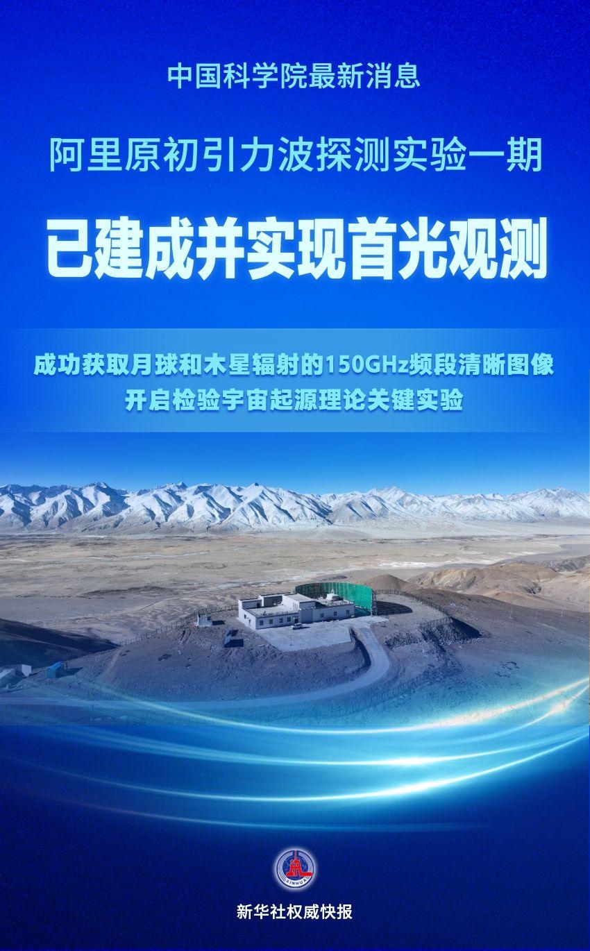 检验宇宙起源理论！我国在原初引力波探测领域迈出关键一步