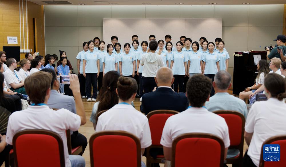 新华网关注：中美青少年合唱周唱响