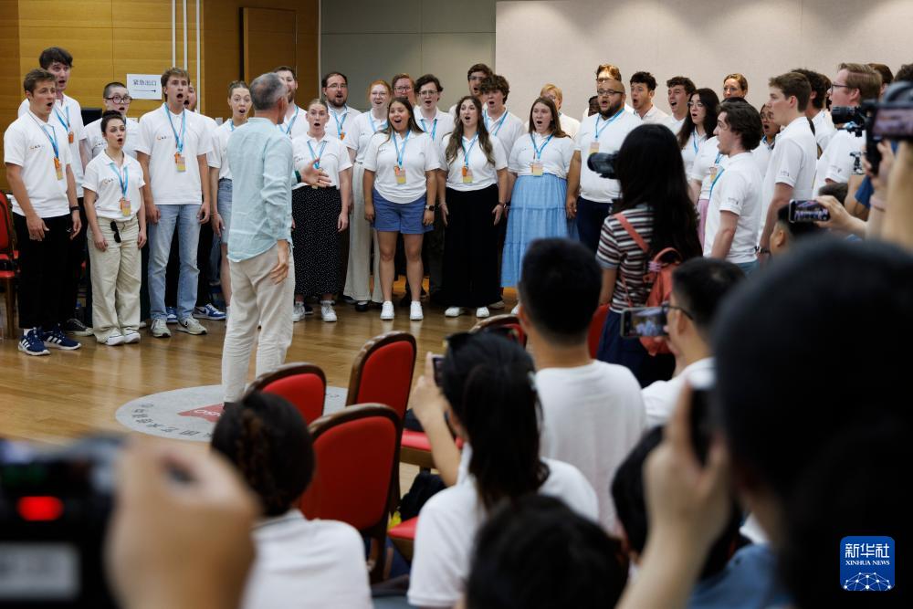 新华网关注：中美青少年合唱周唱响