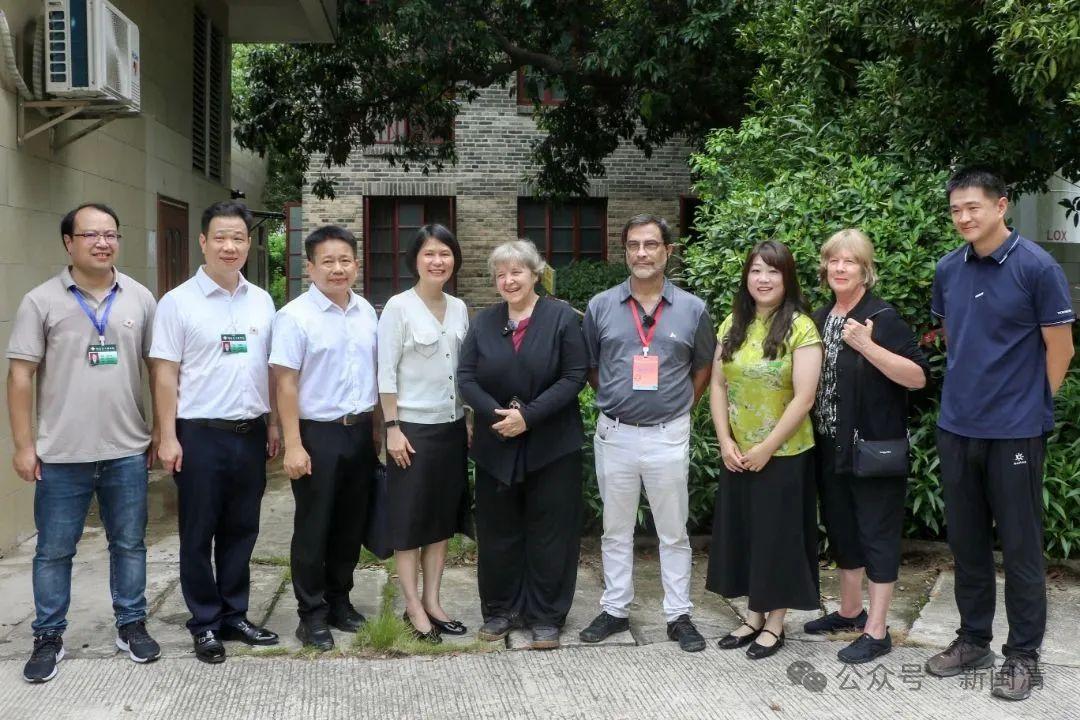 外国友人到访闽清 共忆百年情谊见证发展成就