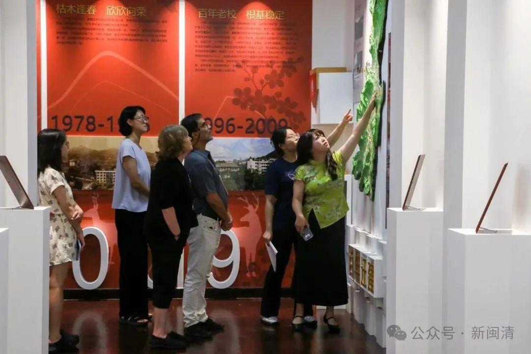 外国友人到访闽清 共忆百年情谊见证发展成就