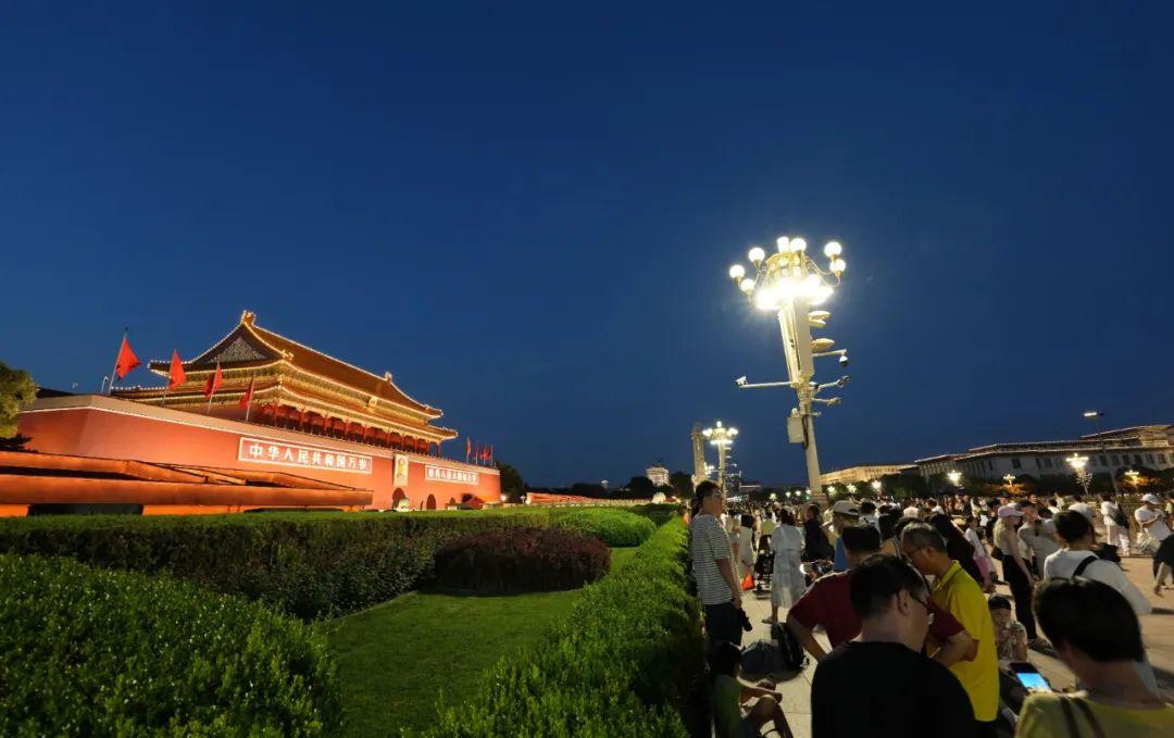 天安门城楼维护检修后重新亮相