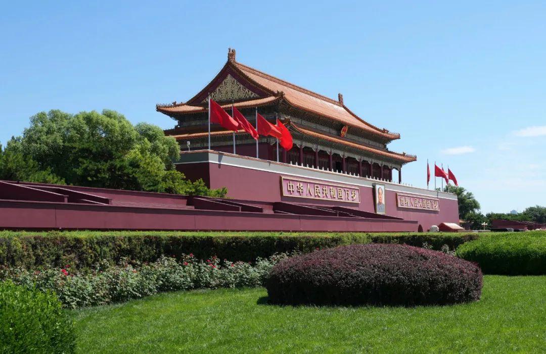 天安门城楼维护检修后重新亮相