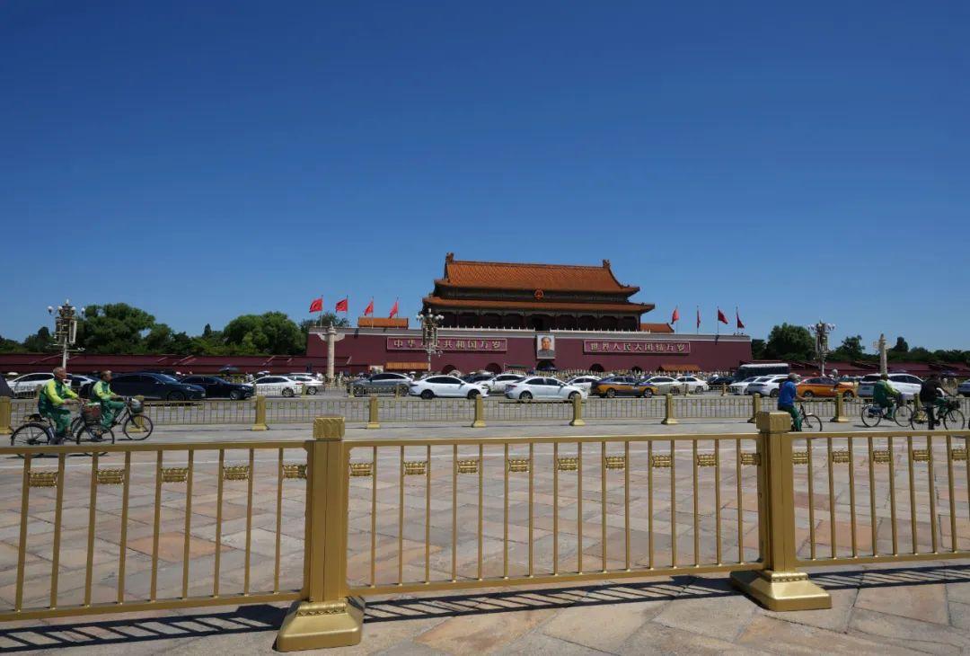 天安门城楼维护检修后重新亮相