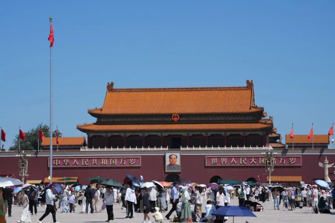 天安门城楼维护检修后重新亮相