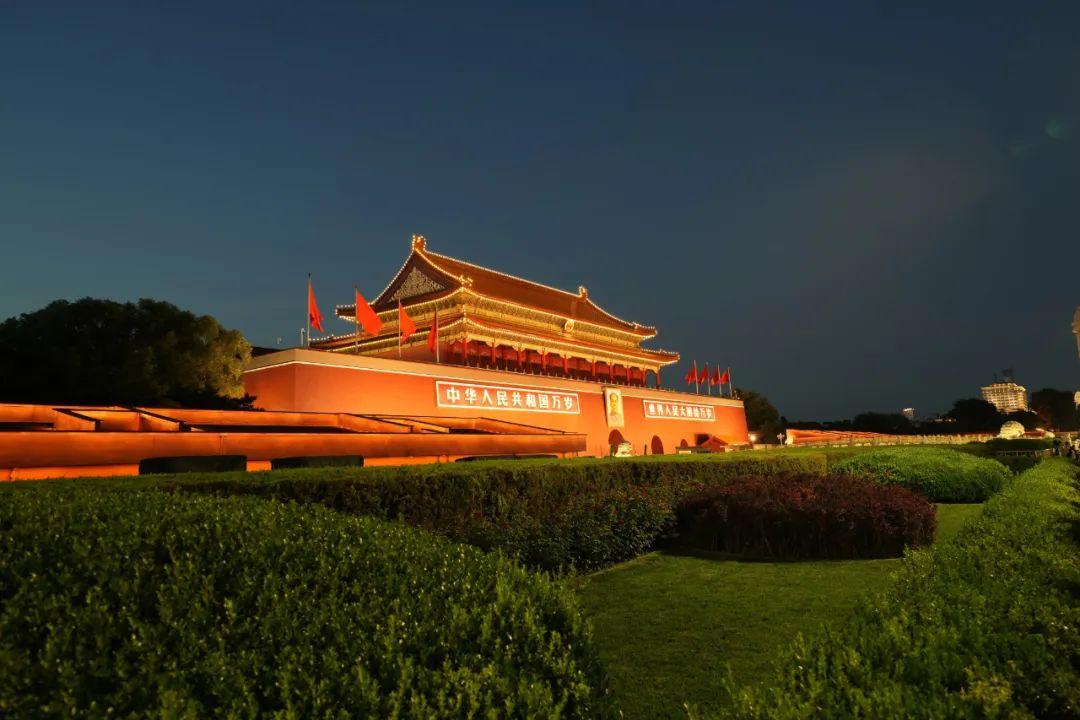 天安门城楼维护检修后重新亮相