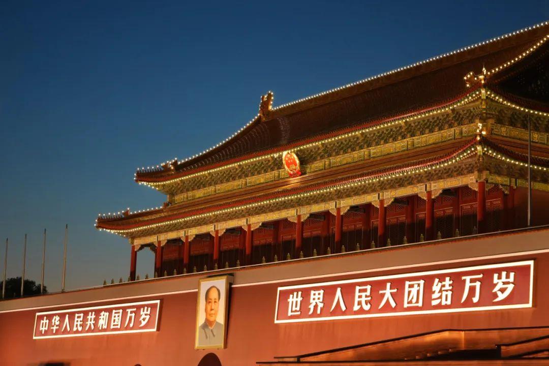 天安门城楼维护检修后重新亮相