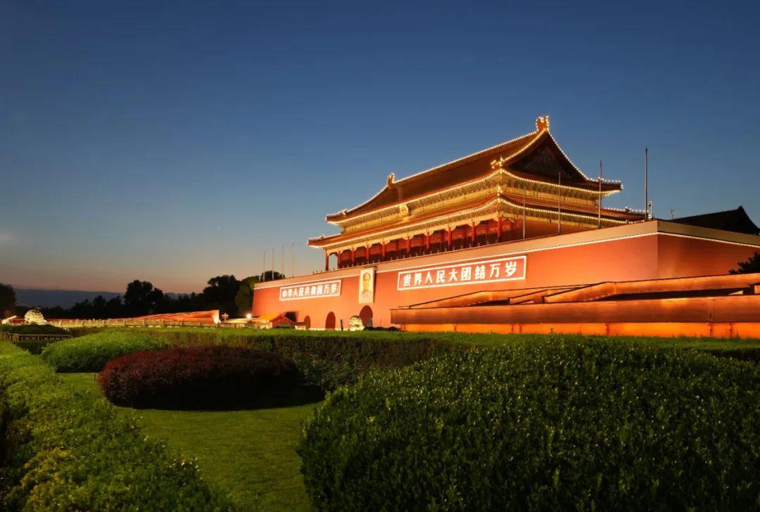 天安门城楼维护检修后重新亮相