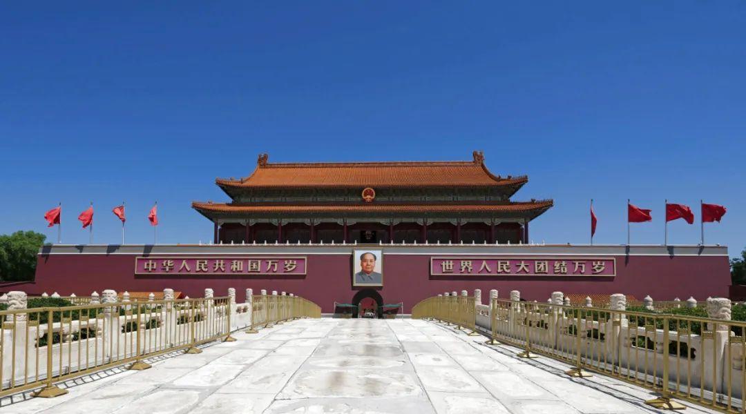 天安门城楼维护检修后重新亮相