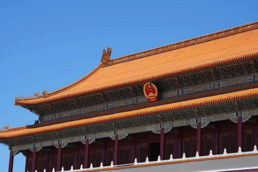 天安门城楼维护检修后重新亮相