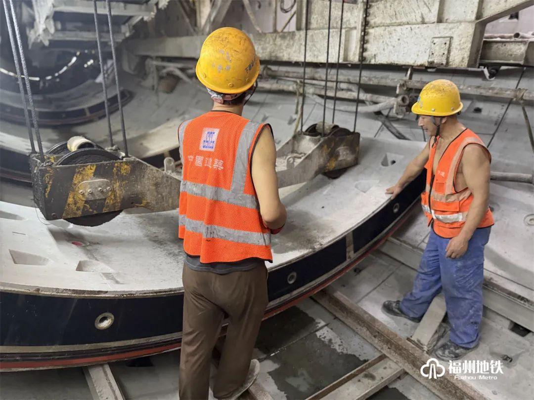 好消息！福州地铁2号东延线葆儒区间双线贯通
