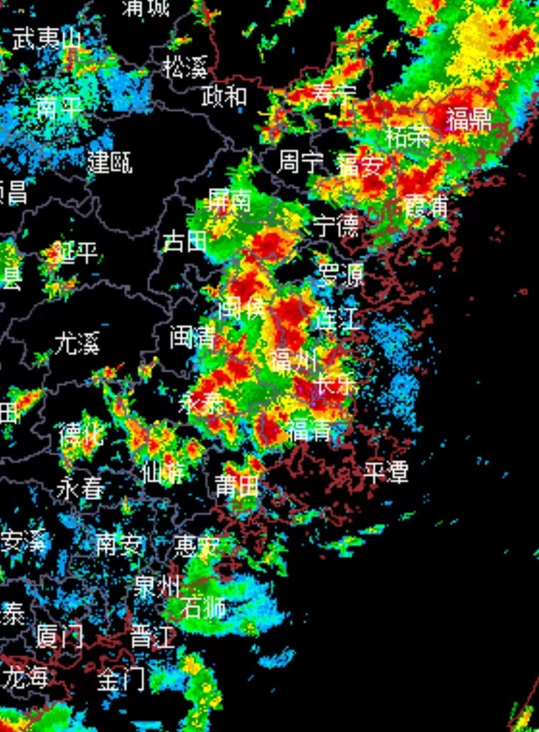 暴雨橙色预警！已抵达福州主城区！气象部门：这波有点猛