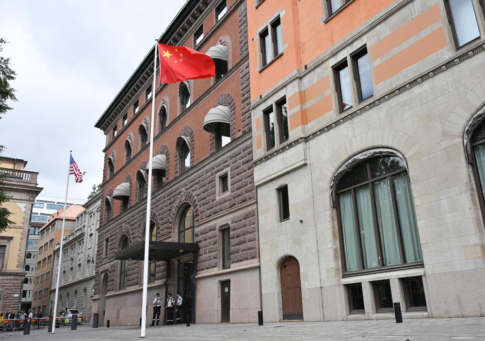 中美经贸会谈在瑞典斯德哥尔摩举行