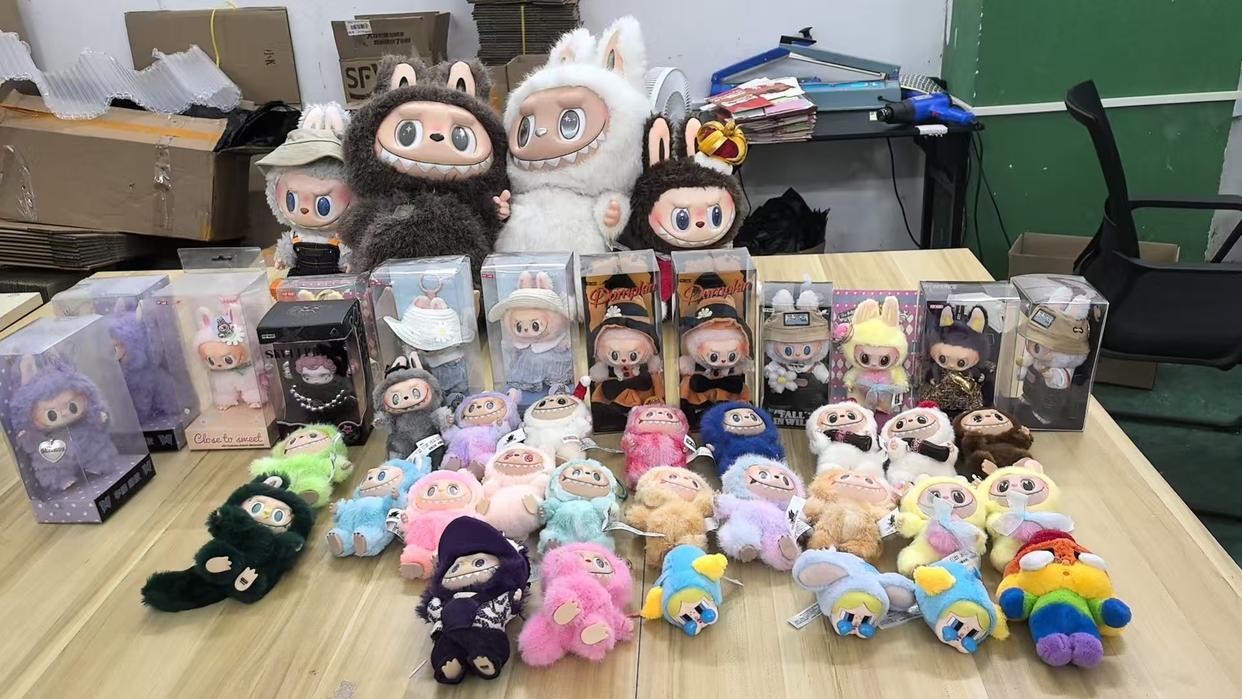 1比1高仿LABUBU半年狂捞1200万