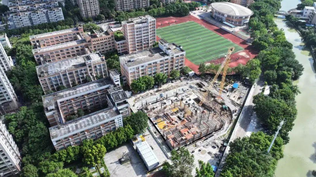 新增600个学位！福州这所中学新教学楼年底完工！