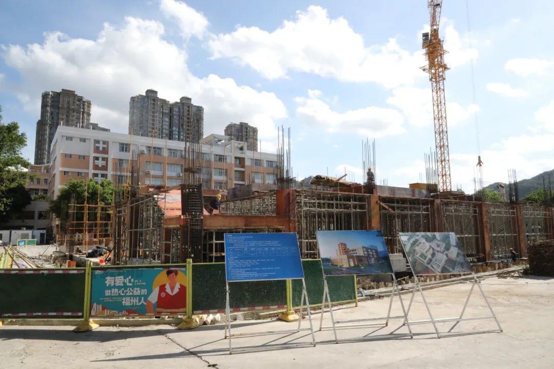 新增600个学位！福州这所中学新教学楼年底完工！