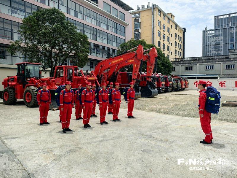 福州应急综合保障基地近期处置灾情10余起，实战演练15轮
