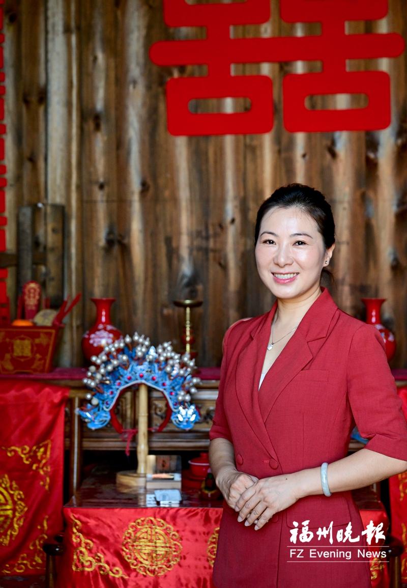 严燕彬：让喜娘文化“潮”起来