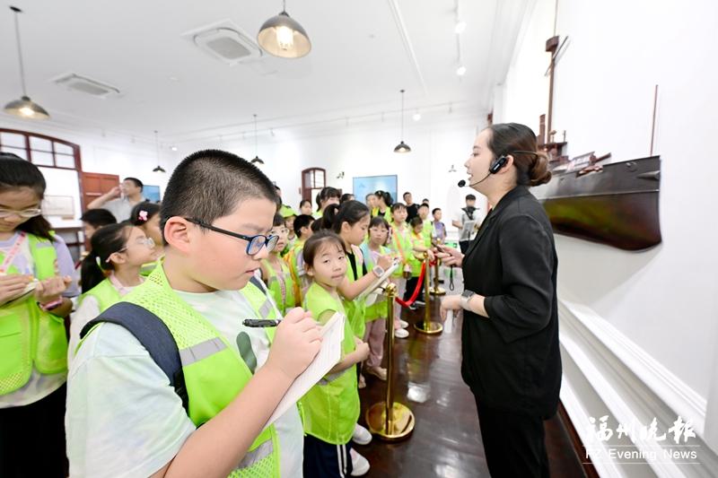 福州晚报写作训练营探秘“船政奇妙夜”