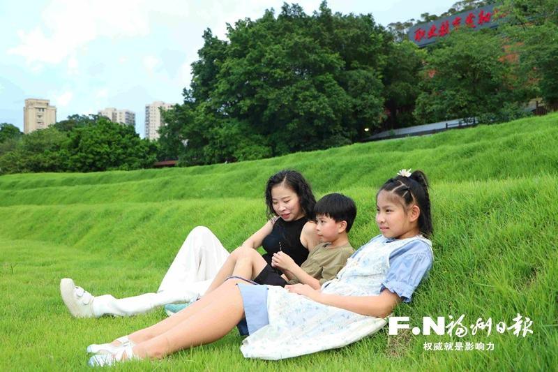 船政文化城阶梯草坪建成 预计本月中旬开放