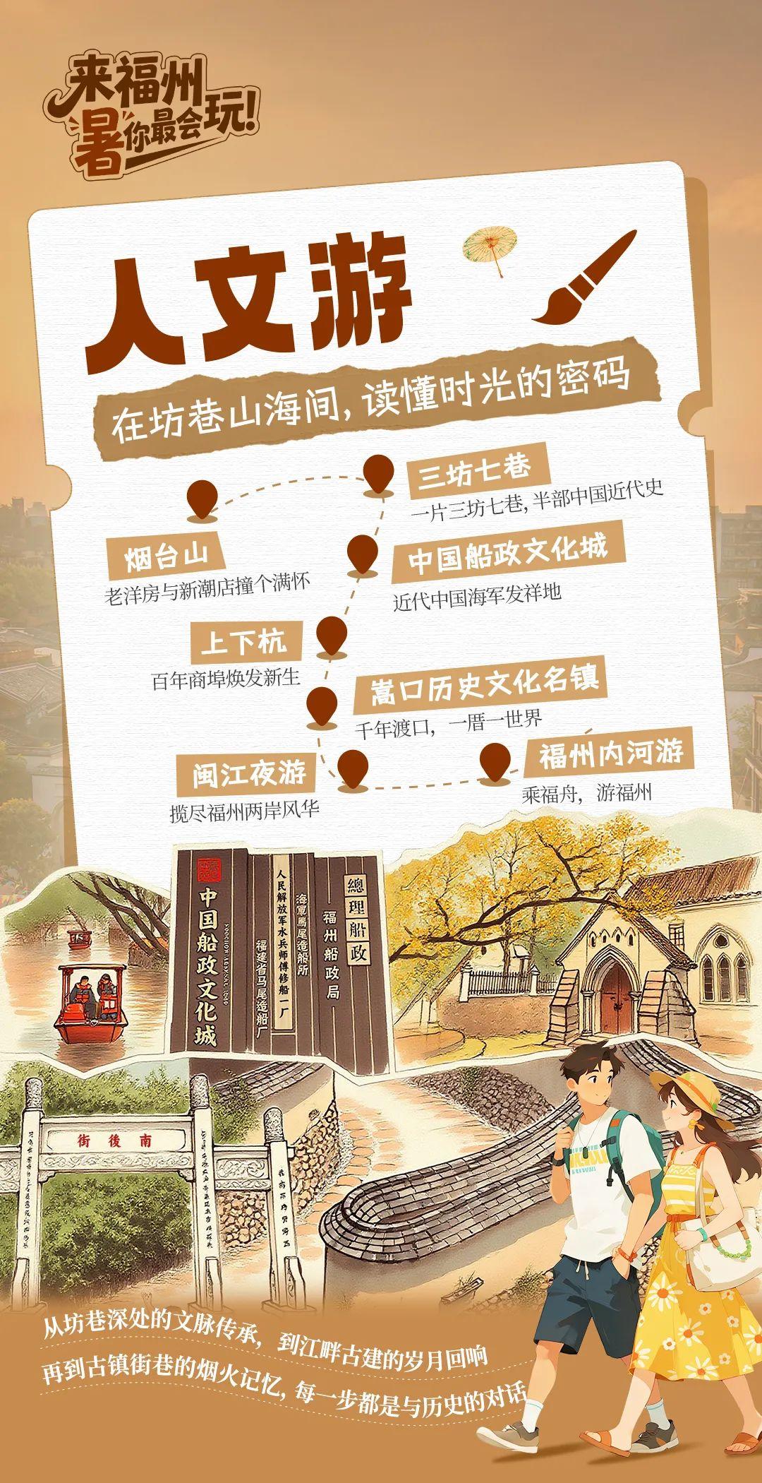 来福州，“暑”你最会玩！