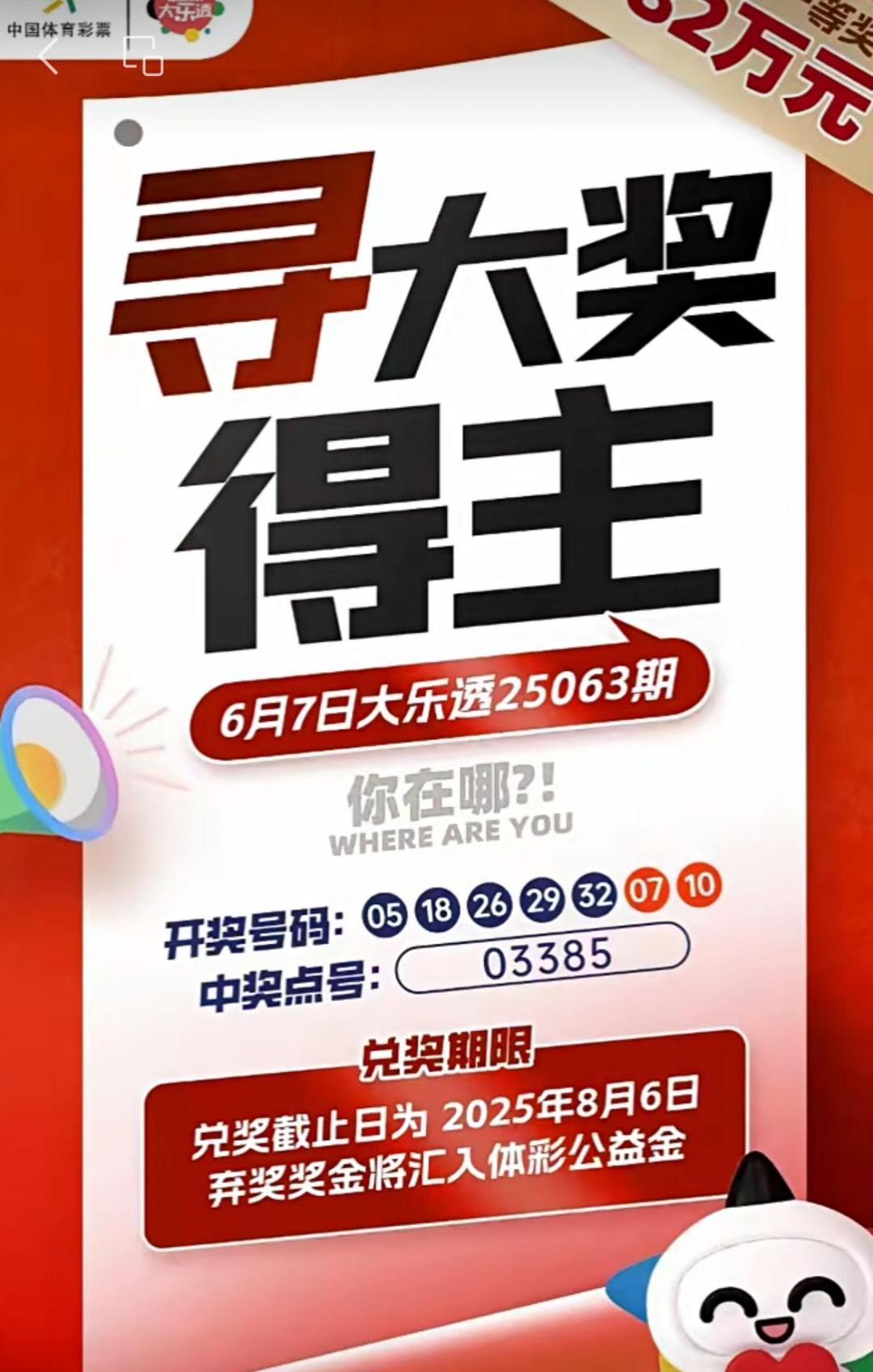 无人兑奖 782万元彩票大奖“作废”
