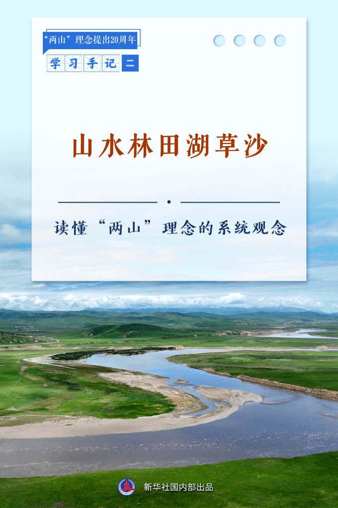 学习手记｜山水林田湖草沙——读懂“两山”理念的系统观念